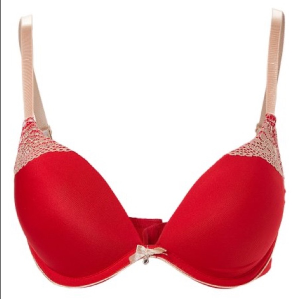 ✨2/$22✨*NWT JACLYN SMITH Plunge Push Up Bra*
